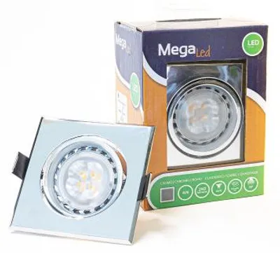 Image de Spot encastrable LED amovible argenté 4W