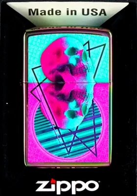 Produktbild von Feuerzeuge ZIPPO SKULL MIRRORED 48891