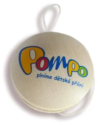 Produktbild von POMPO Yo-Yo, klassisches Geschicklichkeitsspiel, Natur, 5x5x2,5 cm, ab 3 Jahren