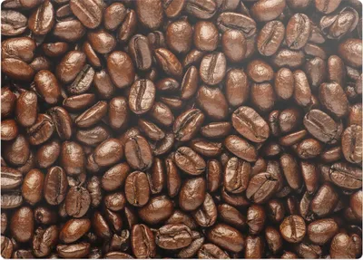 Produktbild von Kaffeebohnen Aus Nächster Nähe – Bodenschutzmatte – Rutschfest – Schutzmatte für Büro – Vinylmatte – Stuhlunterlage  – 140 x 100 cm