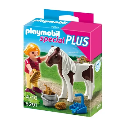 Produktbild von PLAYMOBIL 5291 Mädchen beim Pony