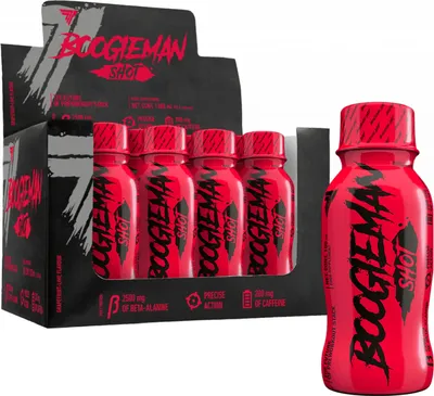 Produktbild von Trec Nutrition Boogieman Shot (12x100ml) Tropical - Pre-Workout - Pre-Workout Shots