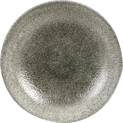Produktbild von CHURCHILL Raku Quartz Black Teller tief, coup, ø: 248 mm