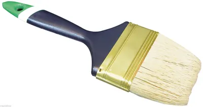 Image de 1 pinceau universel, pinceau plat de 50 mm, pinceau pour peinture et vernis, forme plate (style anglais)