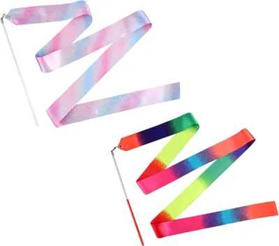 Produktbild von Tanzbänder-Set aus 2 Stück mit Bandstäben