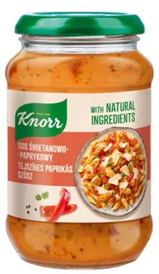 Obrázok produktu pre Knorr Sos śmietanowo-paprykowy 400 g