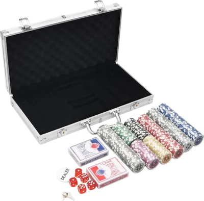 Produktbild von Möbel Pokerchips-Set 300 Stk. 11,5 g - Sonstige Spieltische &17956