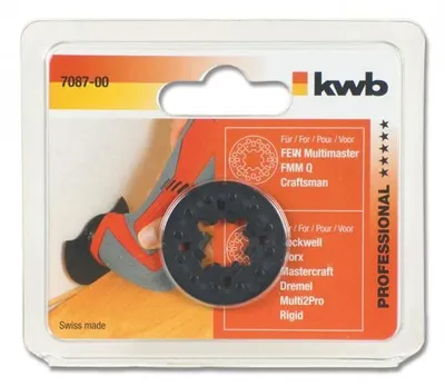 Produktbild von kwb Universal-Adapter, für Multitools, Universal, Grau, Bosch PMF 180 E, GOP 10.8 V-LI, EINHELL RT-MG 200 E RED, RT-MG 108 Li RED, BT-MG 220 E, BT-MG 180,..., 1 Stück(e)
