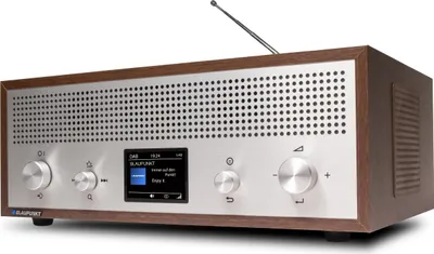 Zdjęcie produktu dla Nostalgiczne radio Blaupunkt VERONA z DAB+ i Bluetooth, orzech włoski