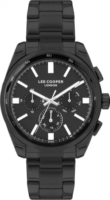 Produktbild von Herrenuhr LEE COOPER LC07513.650 in Schwarz, ein modisches Geschenk.