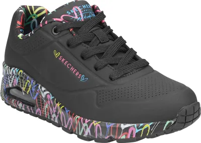 Produktbild von Skechers Sneaker 155506 Uno Loving Love, High-Tech, Schwarz, Damen