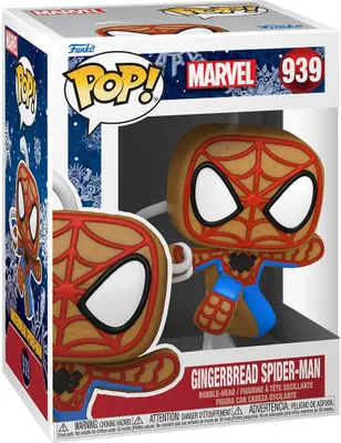 Produktbild von Marvel - Gingerbread Lebkuchen Spider-Man 939 - Funko Pop! - Vinyl Figur