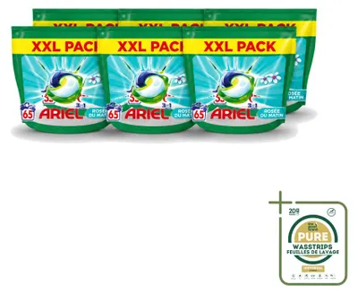 Produktbild von 6 x Ariel 3in1 Pods Rosée du Matin - 1332 g - Vorratspackung - 6 Stücke