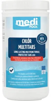 Obrázek produktu pro Chlorové tablety mediPOOL Multitabs 200 g