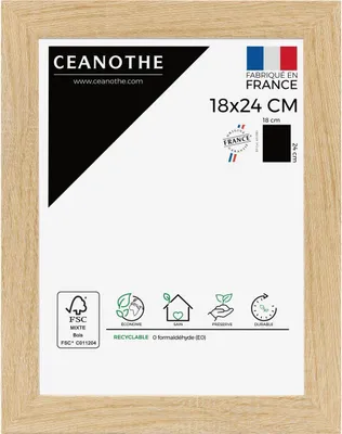 Image de Ceanothe cadre photo Eternel 24x30 cm naturel