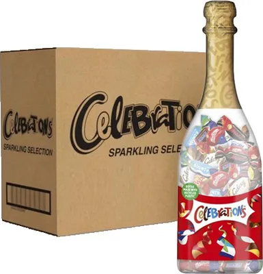 Produktbild von Mars - Celebrations Geschenkflasche - 8x 296g