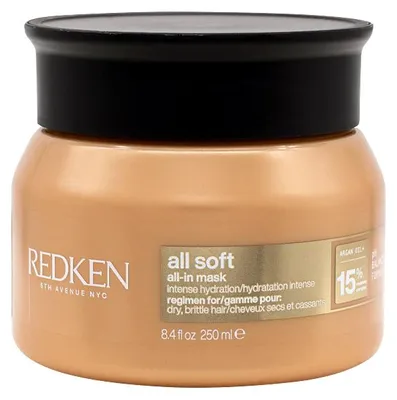 Immagine prodotto di Redken All Soft All In Mask 250ml - maschera capelli secchi