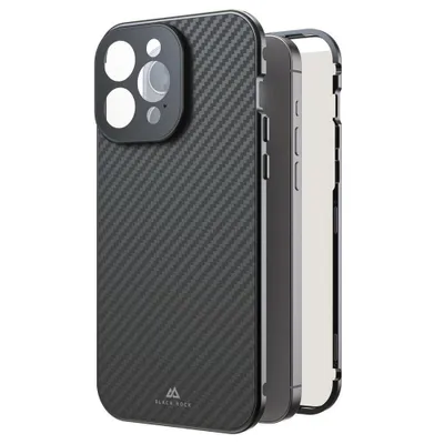 Immagine prodotto di Black Rock Cover 360° Glass für Apple iPhone 15 Pro Max, Real Carbon (00221284)