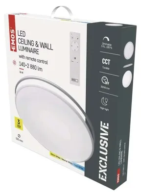 Zdjęcie produktu dla EMOS Emos ZM5166 oświetlenie sufitowe Niewymienne żarówki 36 W