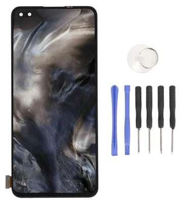 Produktbild von 6,44-Zoll-Telefon-TFT-Bildschirm-Ersatzteil für Nord 5G AC2001 AC2003 Touch-Digitizer-Baugruppe mit Reparaturwerkzeugen