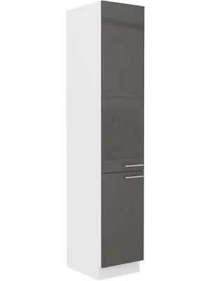 Obrázok produktu pre Potravinová skriňa LAJLA - šírka 40 cm, šedá / biela