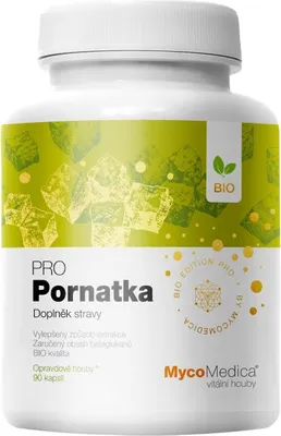 Obrázek produktu pro MycoMedica Pornatka PRO 90 kapslí