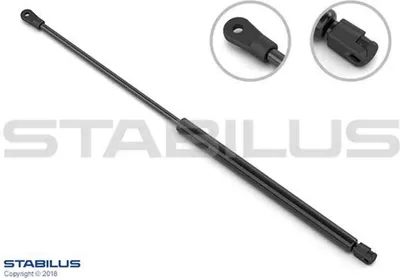 Productafbeelding van Gasveer voor kofferbak/laadruimte, 549 mm, 360 N, aanslag 220 mm, merk STABILUS, geschikt voor ALFA ROMEO 33