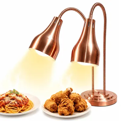 Zdjęcie produktu dla Lampa grzewcza podczerwieni, dwupłomieniowa, do kuchni, 500 W