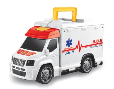 Obrázek produktu pro WIKY Auto sanitka s efekty garáž nemocnice 33,5 cm