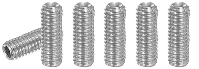 Productafbeelding van Set van 100 M3 x 8 mm Innensechskant Madenschroeven van RVS