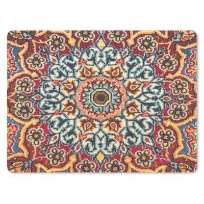 Produktbild von MuchoWow® Mauspad Mousepad Perserteppich - Mandala - Muster 23x19 cm - Mousepads - Maus Mat - Pad - Mausunterlage - Schreibtischunterlage - Mauspad