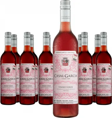 Produktbild von Casal Garcia Vinho Verde Rosé DOC  halbtrocken Portugal | 10,0 % vol | 0,75 l