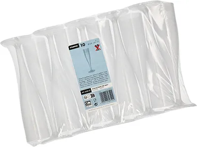 Produktbild von 1200 Mehrweg-Sektgläser PP 0,1 l Ø 4,8 cm · 20,1 cm einteilig, unzerbrechlich