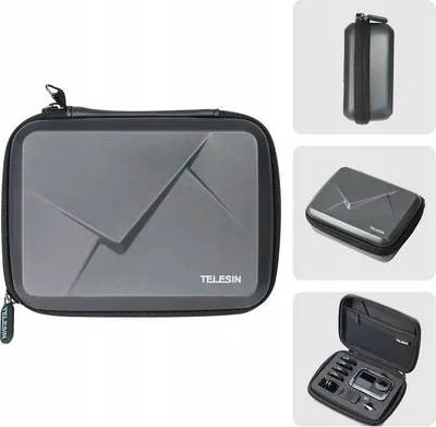 Zdjęcie produktu dla TELESIN Telesin EVA storage bag for DJI Action 3/4/5 (size M)