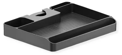 Imagen del producto de VALUE: Bandeja de almacenamiento para montaje de barras, hasta 3 kg, de 30-48 mm (1,2-1,9 pulgadas)