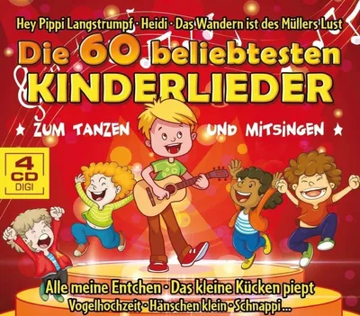 Produktbild von Die 60 beliebtesten Kinderlieder