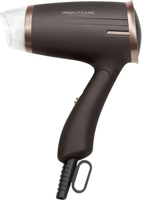 Produktbild von ProfiCare® Haartrockner 1400 Watt | Kompakter Föhn mit Klappgriff | 2 Temperatur-/Leistungsstufen | Kaltstufe | Überhitzungsschutz | PC-HT 3009 braun