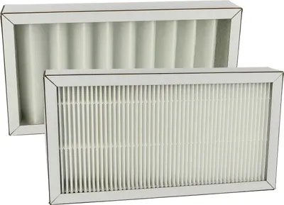 Produktbild von vhbw Filterset Ersatz für Pluggit APFG4F7-190 für Lüftungsgerät - Luftfilter G4 / F7 (2 Stück), Weiß