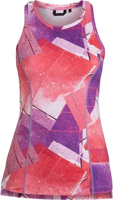 Produktbild von Björn Borg - Damen - Tait Tanktop - Bunt/Rosa/Weiß - Gr. 36