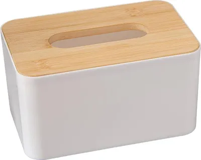 Produktbild von Weiße Polypropylen-Taschentuchbox