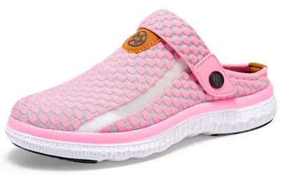Productafbeelding van Solidchoice - Clogs en Slippers voor Tuin en Vrije Tijd, Ademend en Antislip, Roze, Maat 40