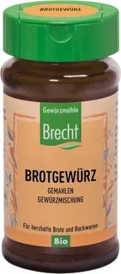 Produktbild von Brotgewürz - gemahlen Glas 30g