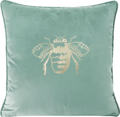 Produktbild von EUROFIRANY | Kissenbezug - 45x45 cm - Mintfarbener - Velours