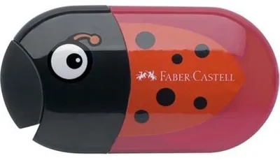 Obrázok produktu pre FABER-CASTELL dvojité orezávátko "K "fer", červené/čierne