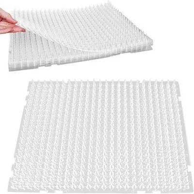 Produktbild von Famanu Katzenabwehrmat 8 Stück 42 x 33,8 cm - Tierfreundliche Schutzmatte