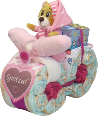 Produktbild von Windelmotorrad Spotzal - bayrischer Style