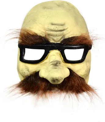 Image de Masque En Latex Moustache Effrayante Hallowee