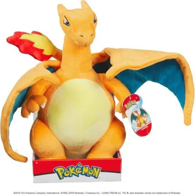 Produktbild von BOTI Pokémon Charizard plyšový 30 cm