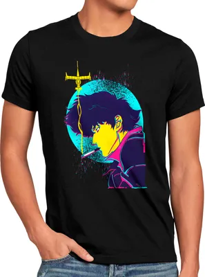 Produktbild von style3 Hunter in Space Herren T-Shirt bebop anime manga swordfish