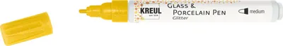 Produktbild von Kreul Glitter 'M' Permanentmarker Sunyellow 1 Stck